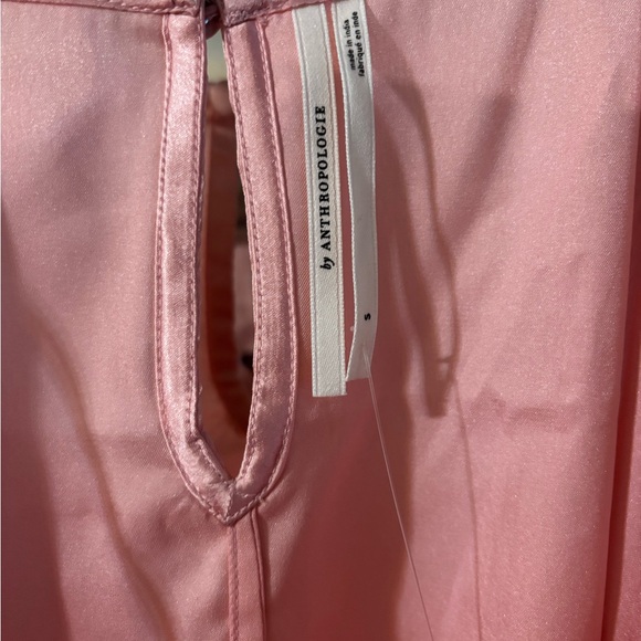 Pink Ruffled Off-Shoulder Dress - Picture 3 of 4